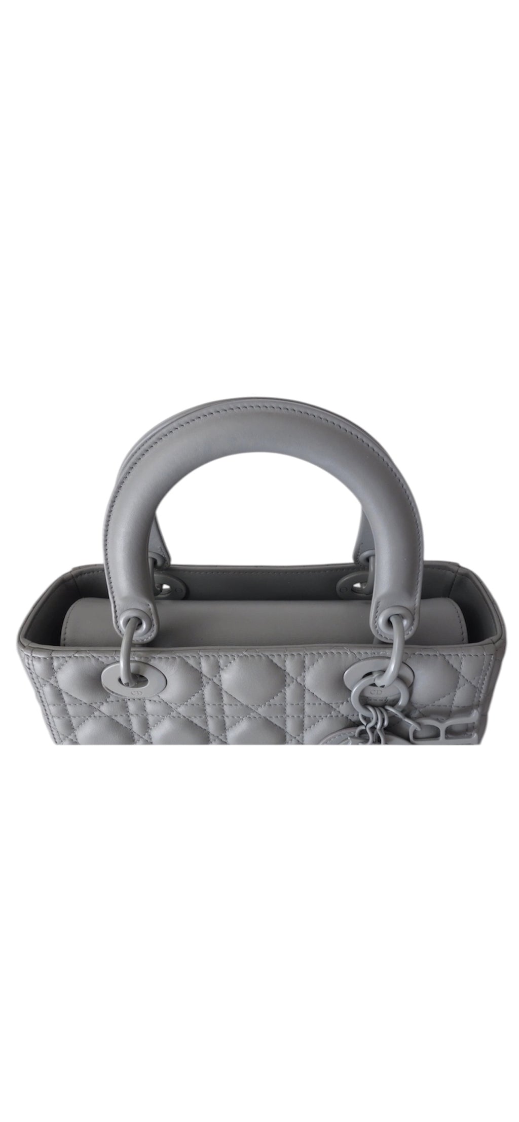 Sac à main en cuir Lady Dior