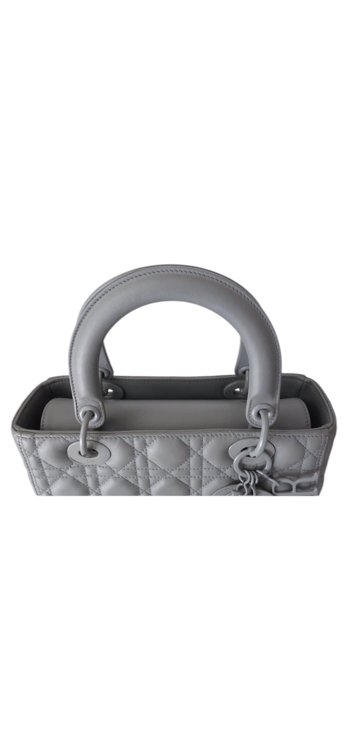 Sac à main en cuir Lady Dior