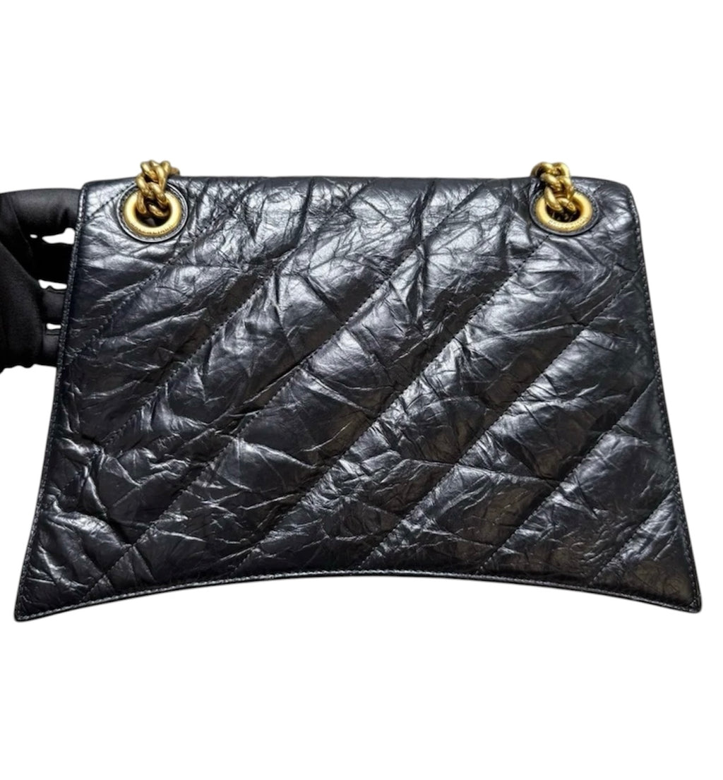 Sac crush noir Balenciaga