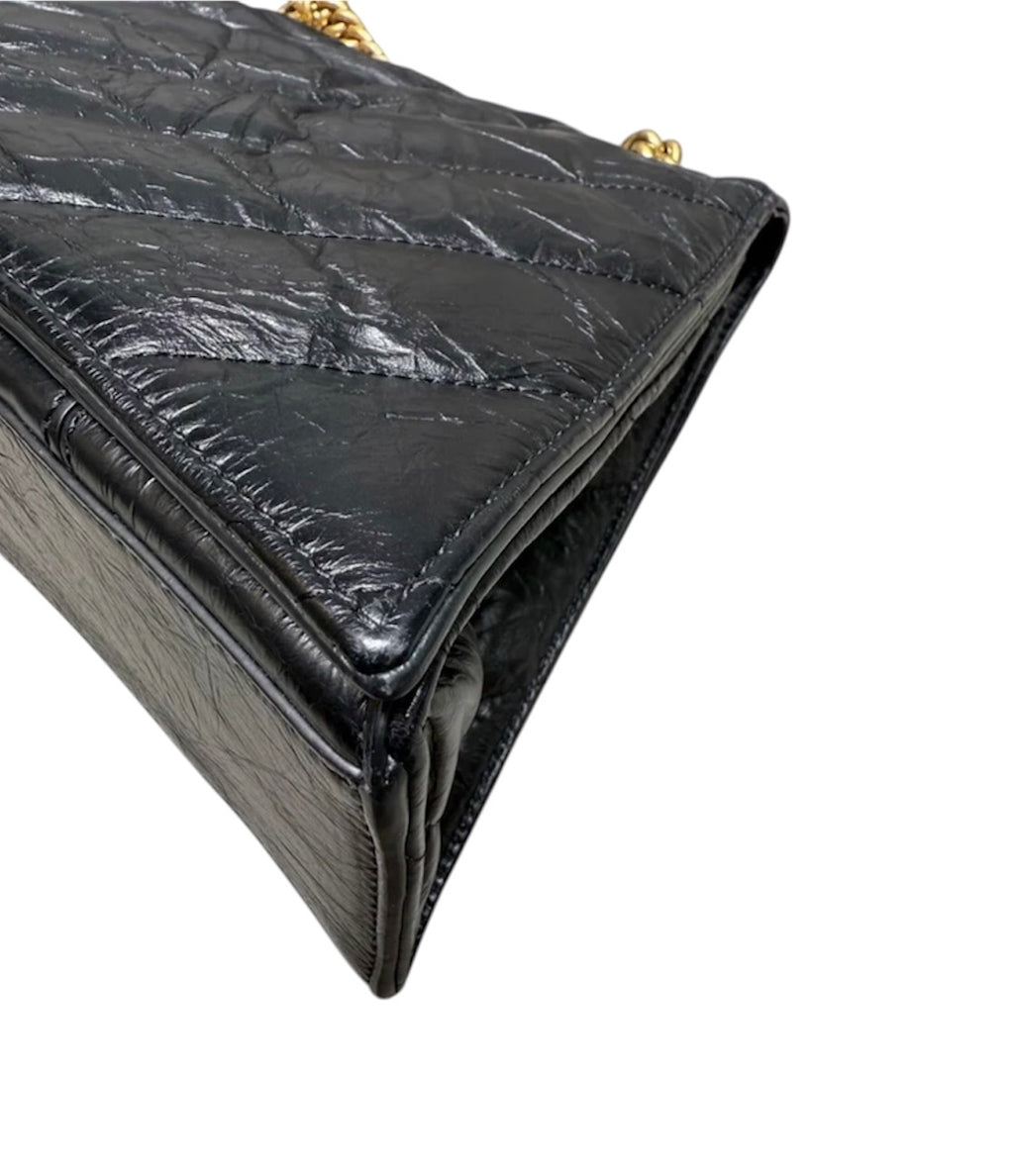 Sac crush noir Balenciaga