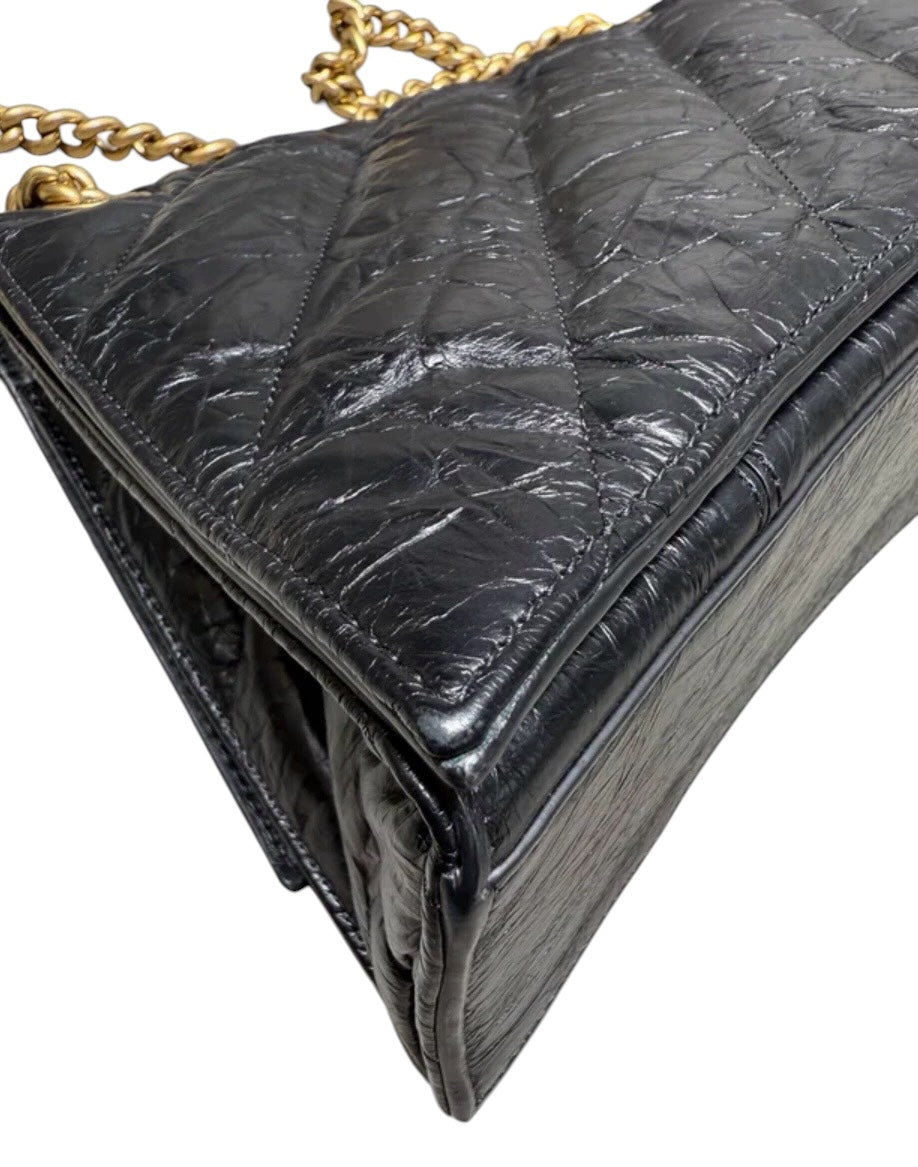 Sac crush noir Balenciaga