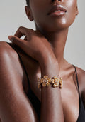 Bracelet fleurs Oscar de la Renta