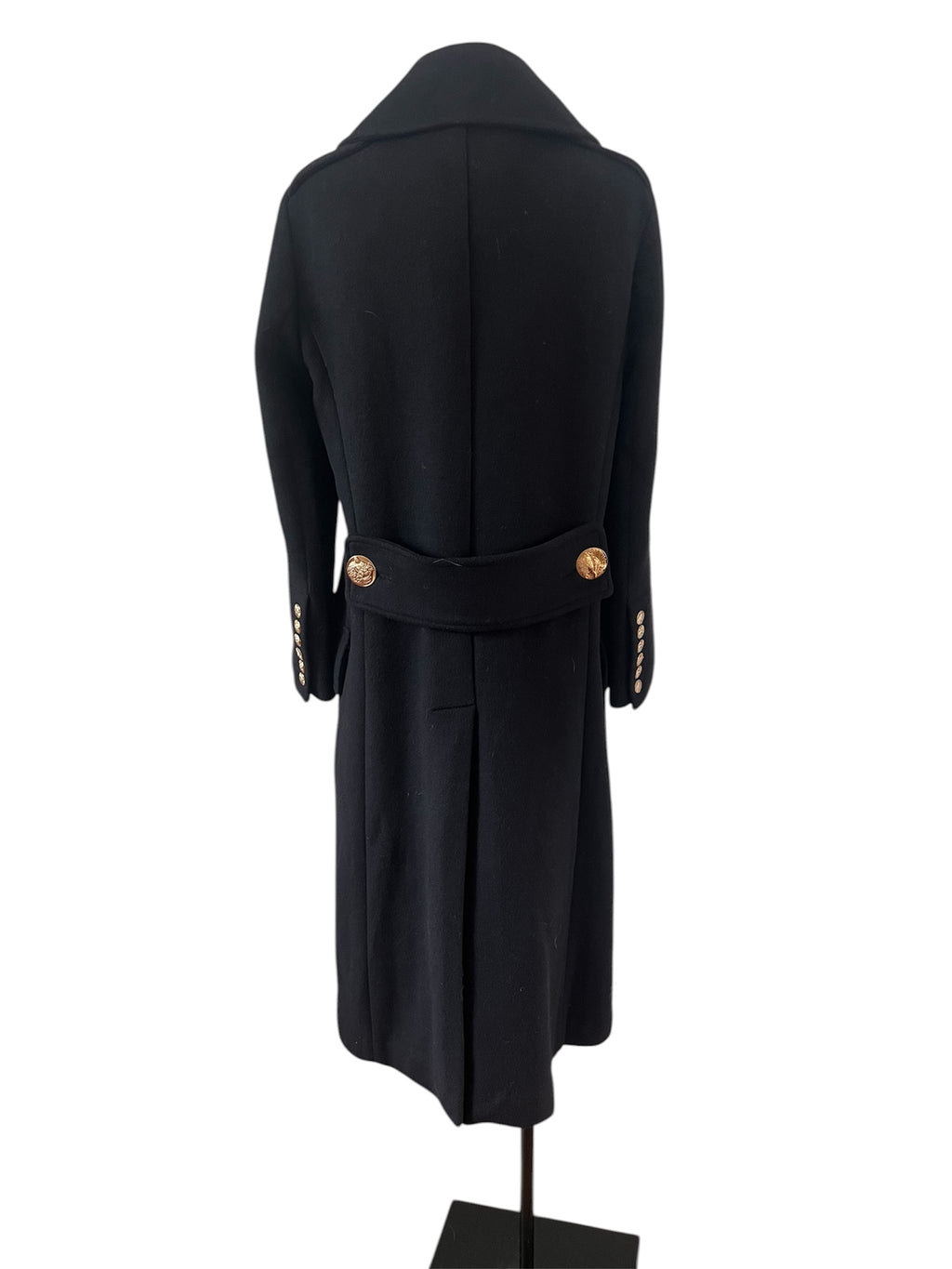 Manteau style militaire en laine Burberry