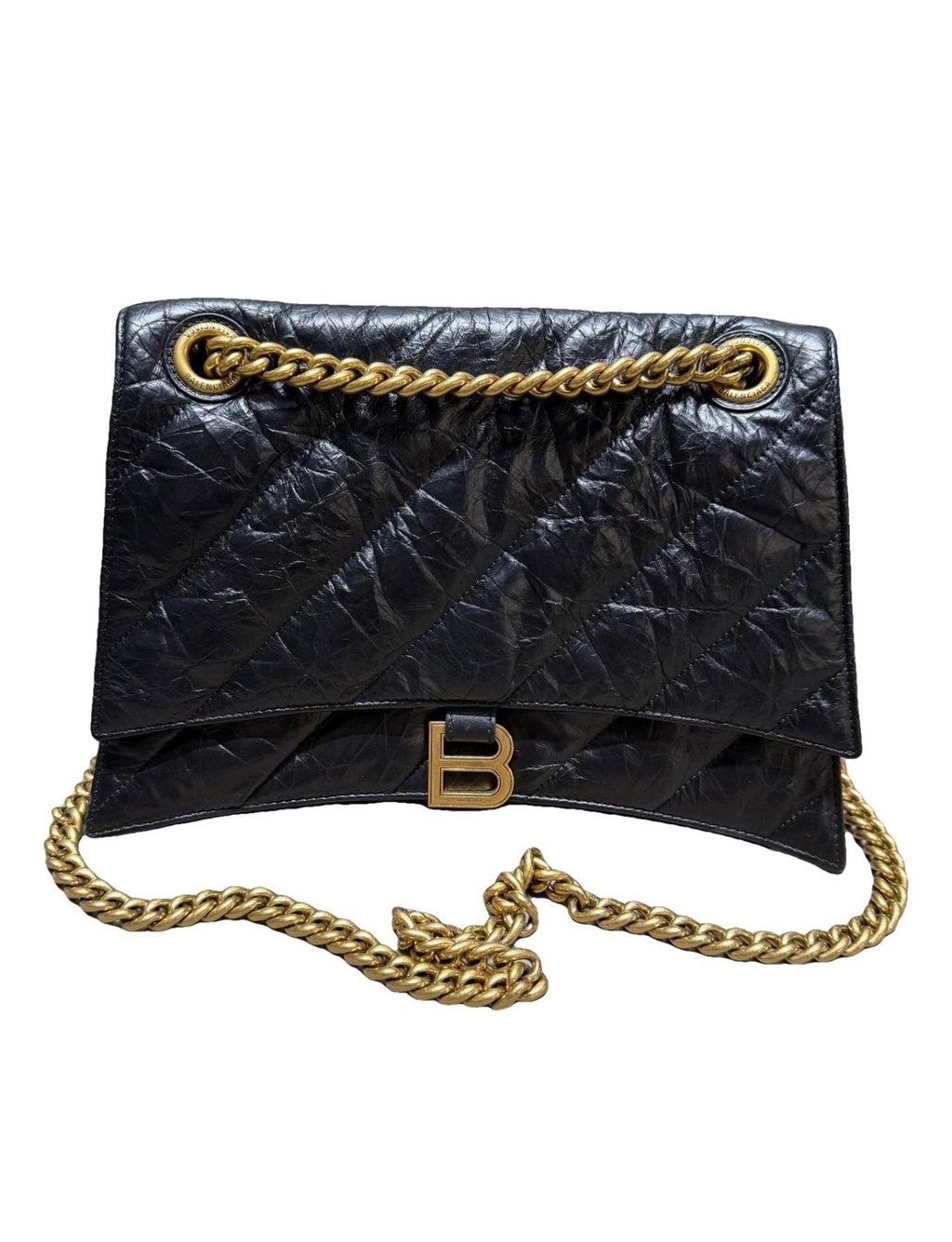 Sac crush noir Balenciaga