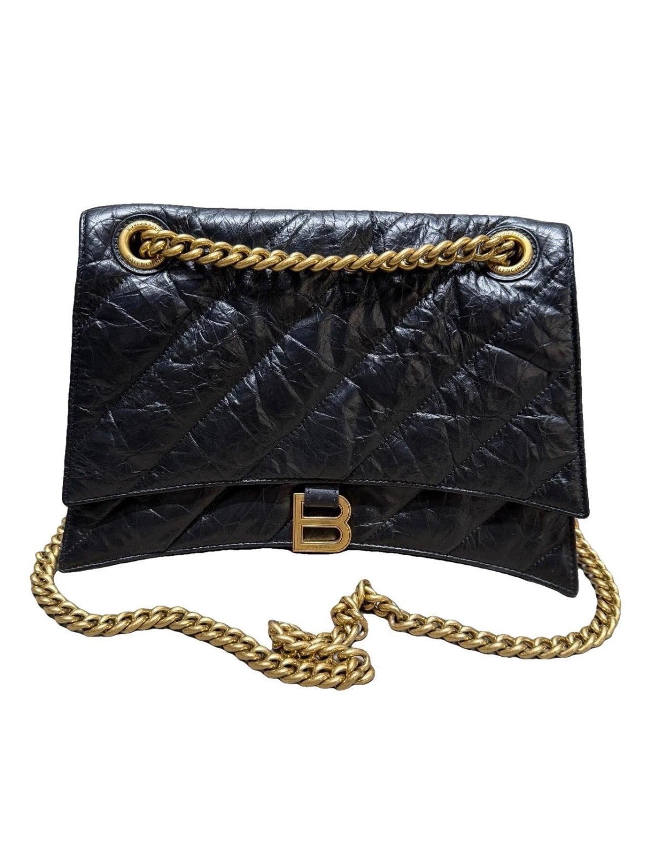 Sac crush noir Balenciaga