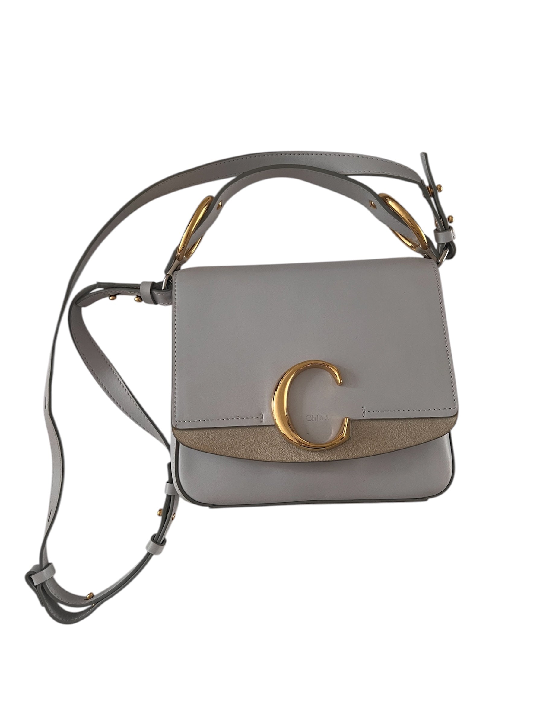 Sac en cuir modèle C de Chloé