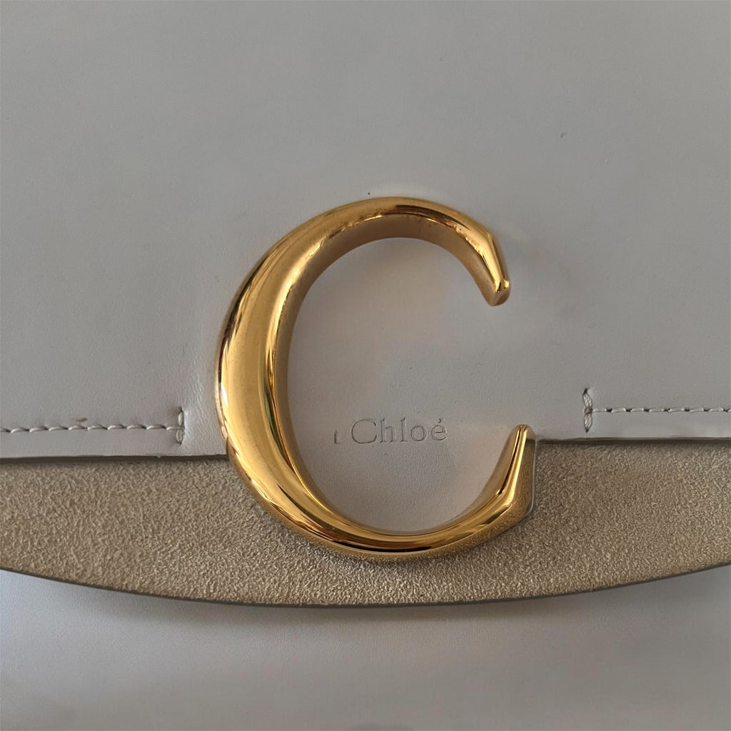Sac en cuir modèle C de Chloé